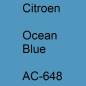 Preview: Citroen, Ocean Blue, AC-648.